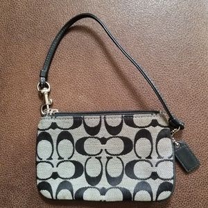 Coach Signature Small Wristlet